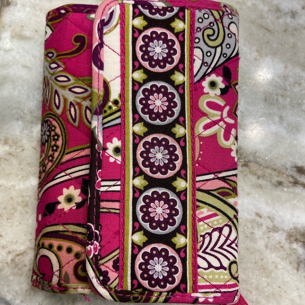 Vera Bradley Very Berry Paisley Wallet